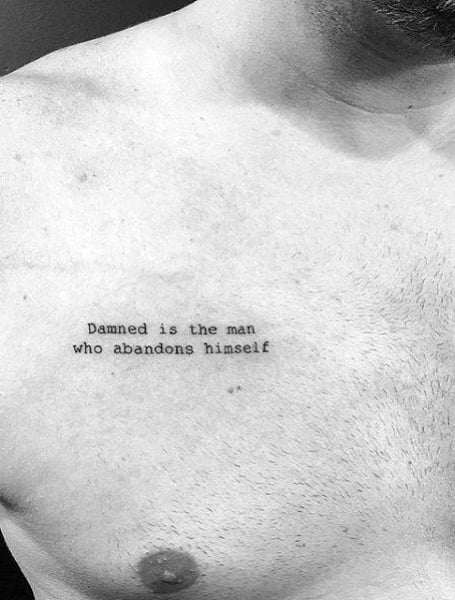 Small Quote Tattoos