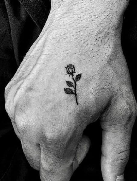 Small Rose Tattoo (3)