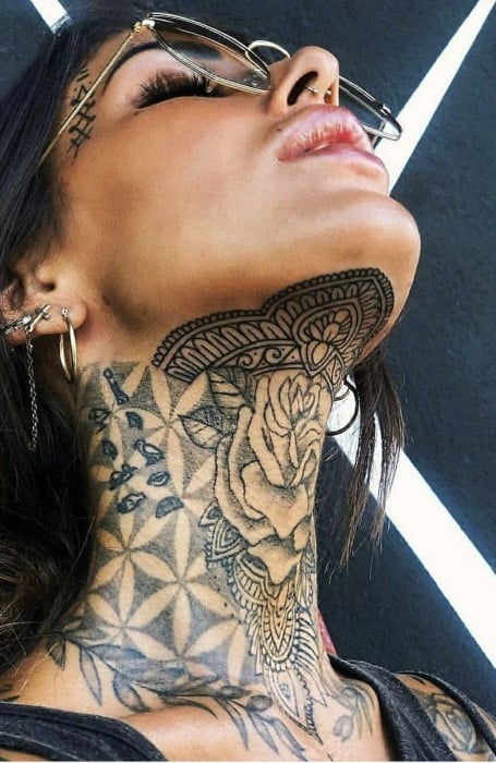 40 Best Neck Tattoos for Women (2023 ) - The Trend Spotter 40 Best Neck Tattoos for Women (2023 ) - The Trend Spotter