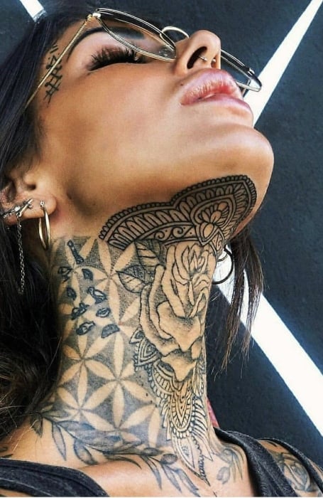 70 Best Side Neck Tattoo Ideas and Meanings  Nomi Chi