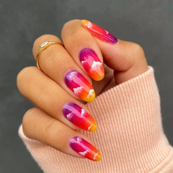 Summer Ombre Nails