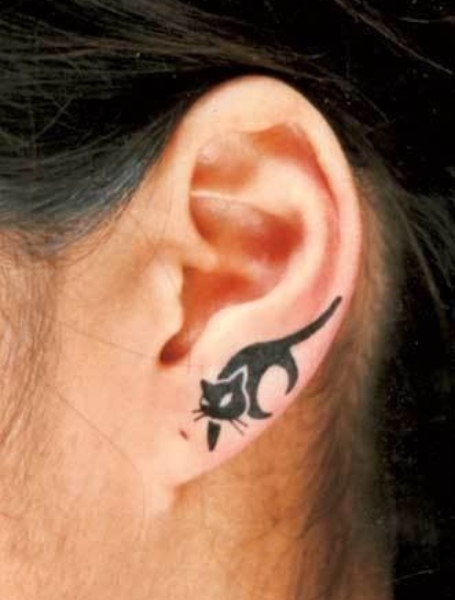 Cat Ear Tattoo 