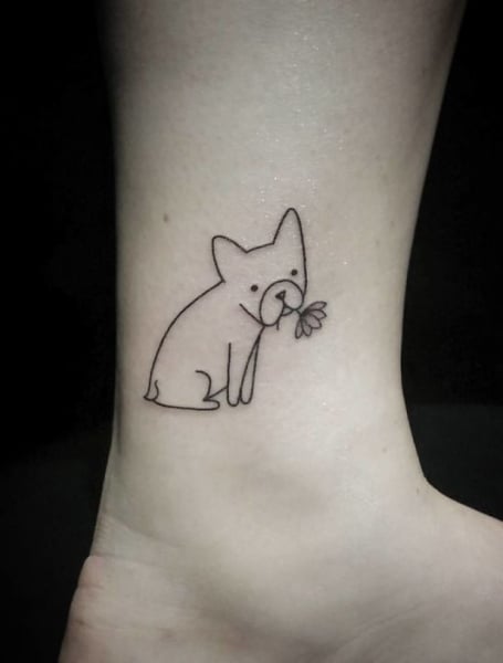 Cute Dog Tattoo (1)
