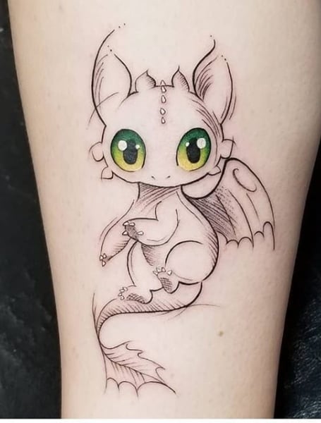 Cute Dragon Tattoos