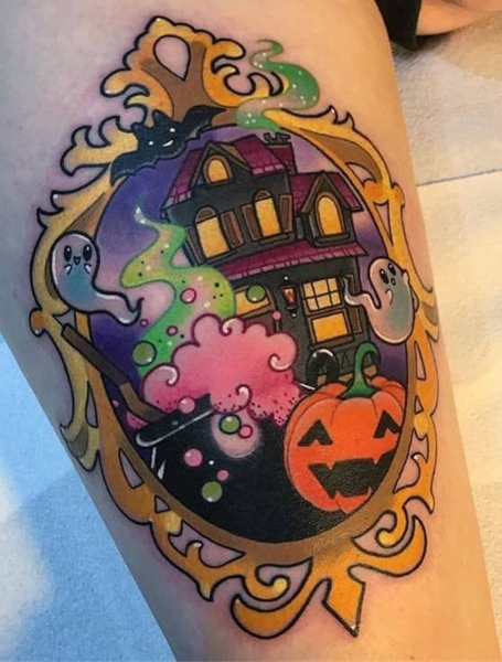 Cute Halloween Tattoos