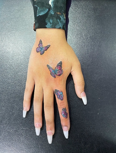 Cute Hand Tattoo