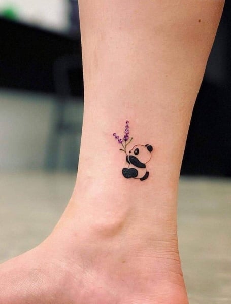 Cute Panda Tattoo