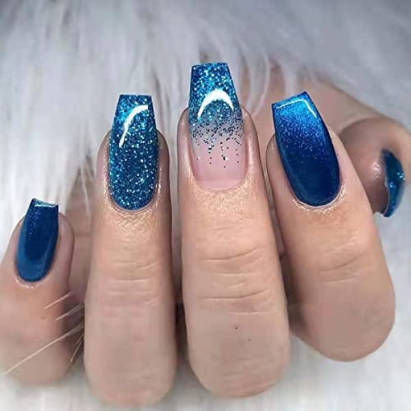 Geometric Glitter Nail Art : r/simplynailogical