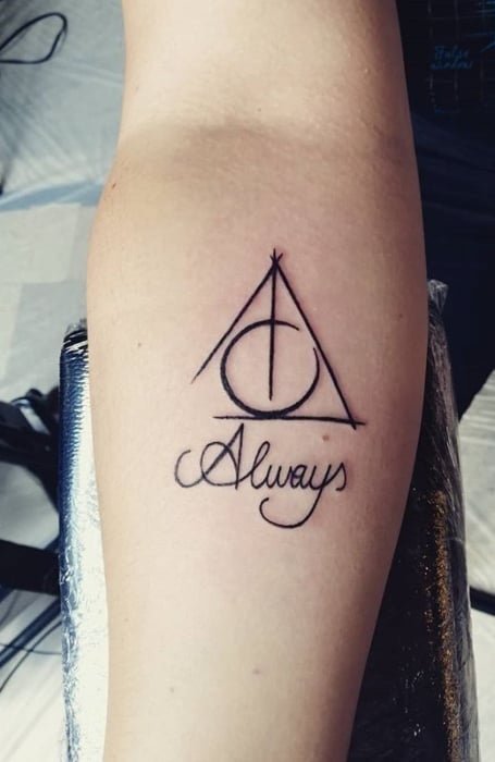 nice New Top 100 Harry Potter Tattoo  What spell would you tattoo  sweeties spell AvadaKedavra t  Harry potter tattoos Harry potter  tattoo Hogwarts tattoo