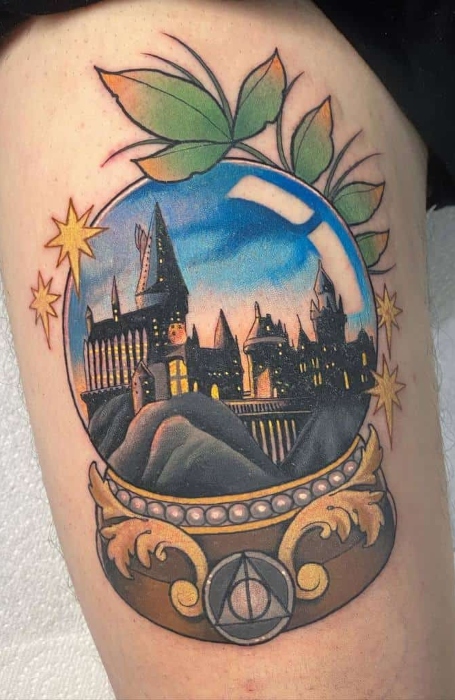 Harry Potter Arm Tattoo (1)