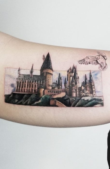 Harry Potter Arm Tattoo