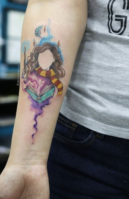 Harry Potter Book Tattoos