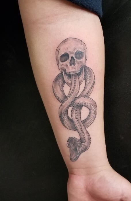 Harry Potter Dark Mark Tattoo