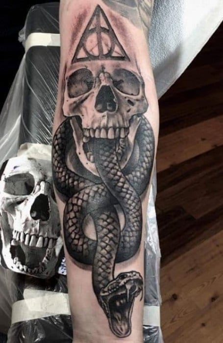 Harry Potter Death Eater Tattoo