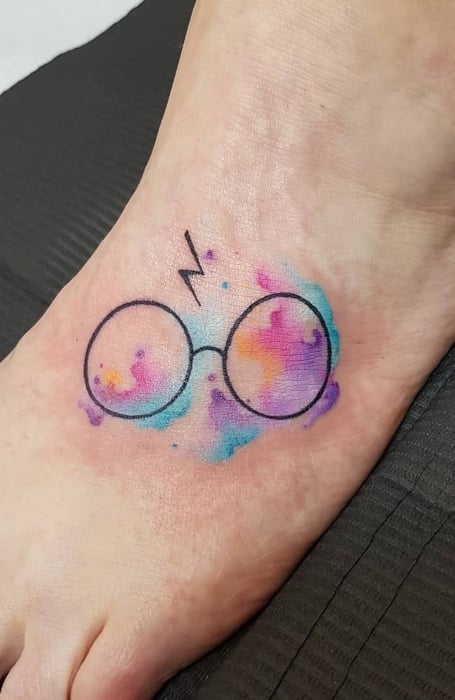 Harry Potter Glasses Tattoo (1)