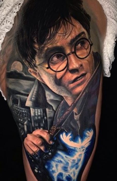Harry Potter Glasses Tattoo