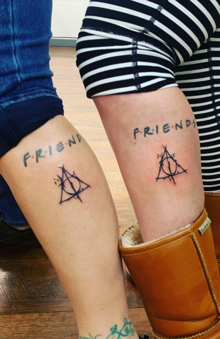Harry Potter Matching Friend Tattoos