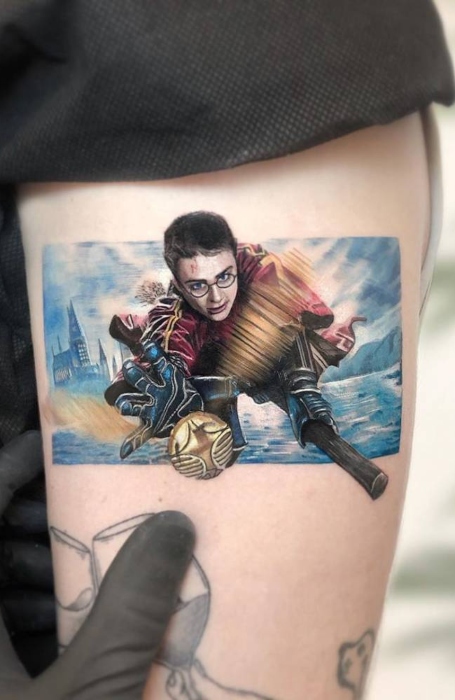 Harry Potter Scar Tattoos (1)