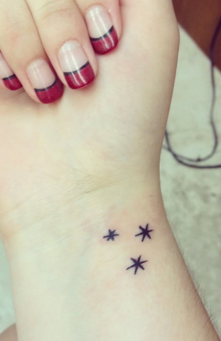 Harry Potter Stars Tattoo (1)