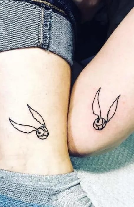 Matching Harry Potter Tattoos (1)