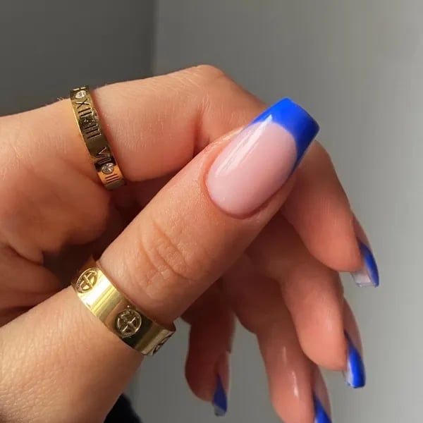 30 Vibrant Royal Blue Nail Designs for 2023 - The Trend Spotter