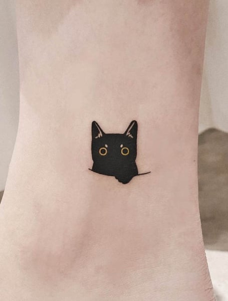 Small Cat Tattoo