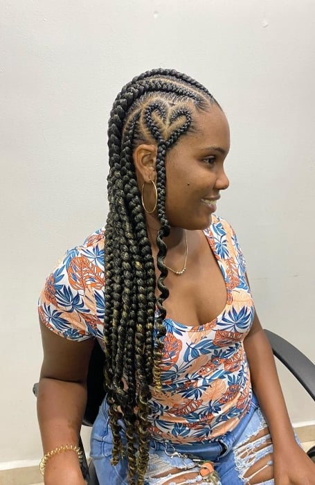 Stitch Braids With Curly Ends (2)