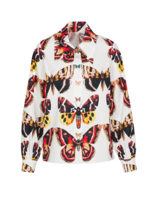 The Butterfly Top Ivory