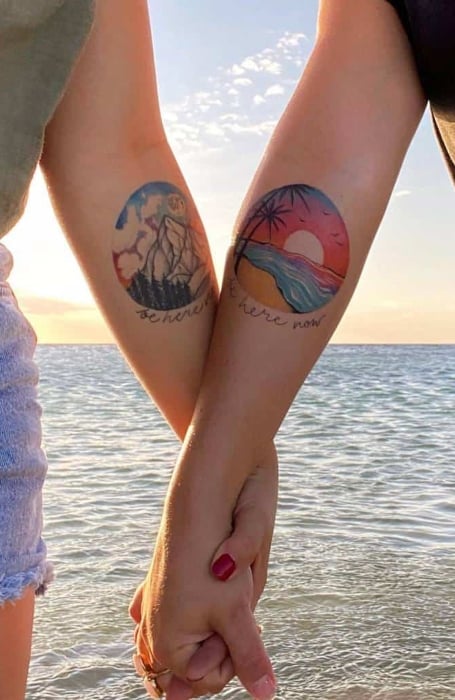 Unique Best Friend Tattoos