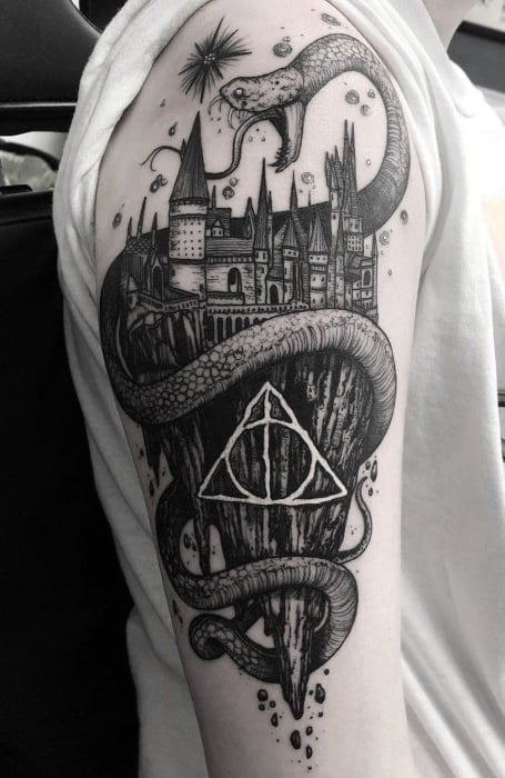 70 Harry Potter Tattoos Design Ideas & Meaning 70 Harry Potter Tattoos Design Ideas & Meaning