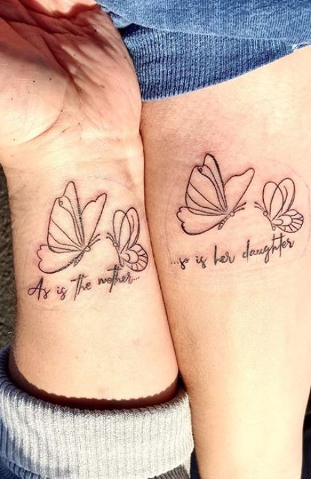 Unique Mother Daughter Tattoos (1)