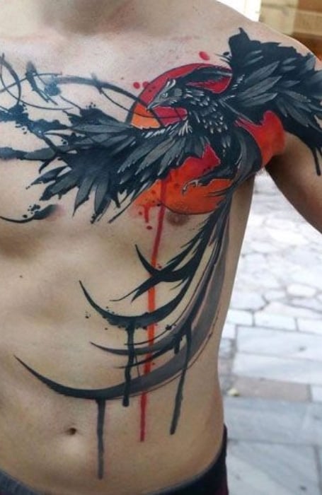 Unique Phoenix Tattoo (2)