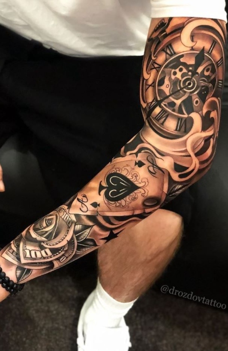 Unique Sleeve Tattoos