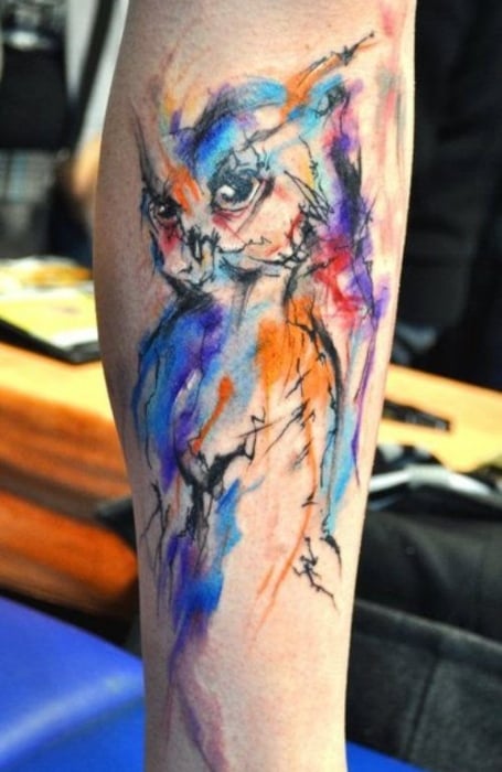 Unique Watercolor Tattoos (1)