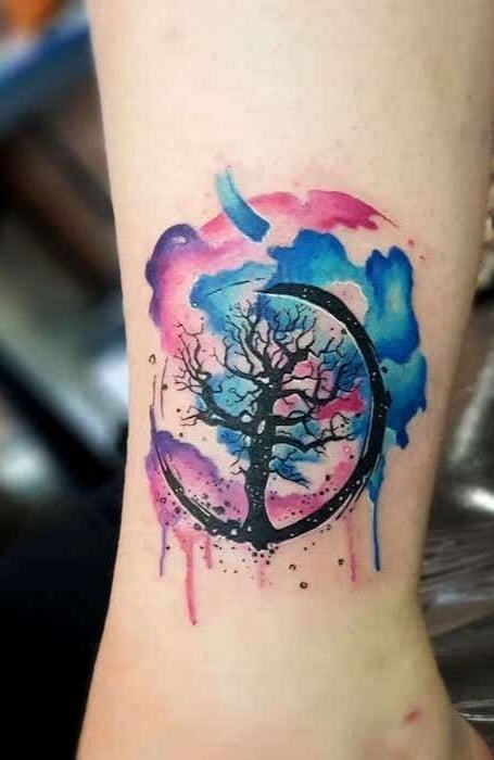 Unique Watercolor Tattoos