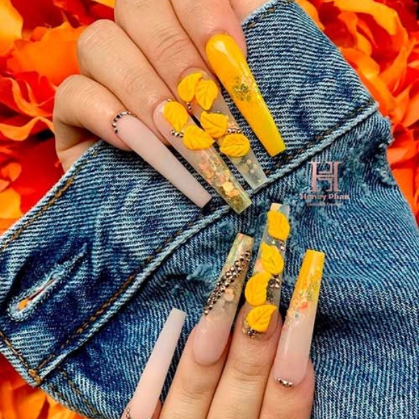 3d Nail Designs For Thanksgiving