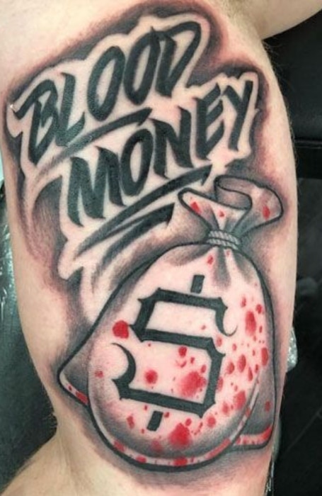 Blood Money Tattoo