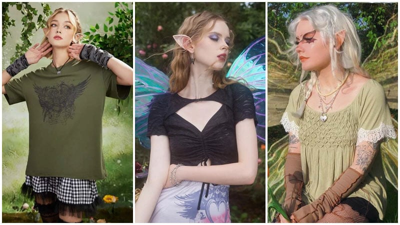 Fairy Grunge T Shirts