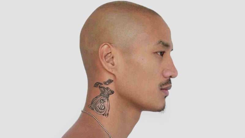 60 Astonishing Gangster Side Neck Tattoos for Guys  Veo Tag