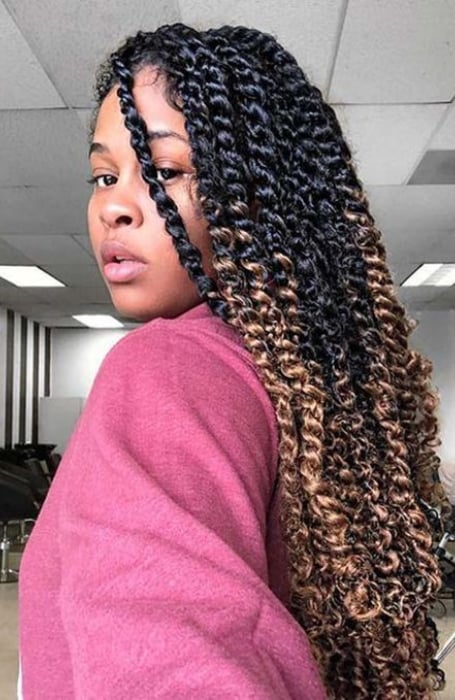 How to Spring Twist on Natural Hair