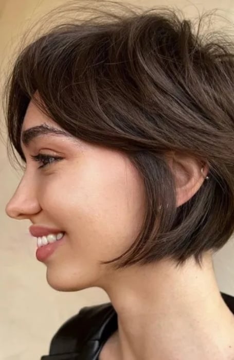 Long Pixie Bob Haircut