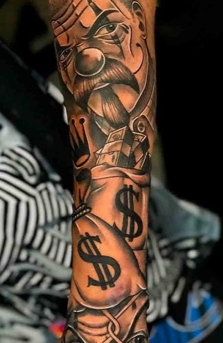 Money Arm Tattoos (1)