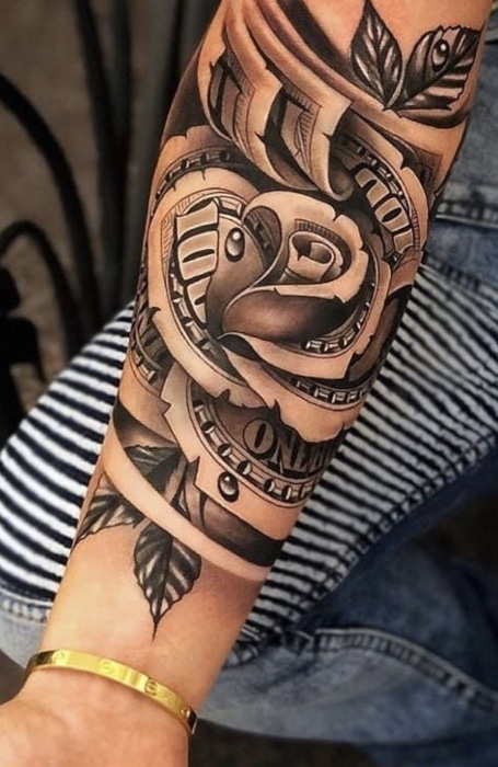 125 Money Tattoos to Show Your Swag  Wild Tattoo Art