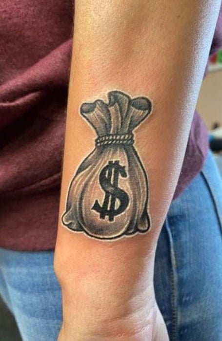 money tattoos drawings