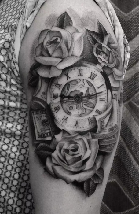 Money Flower Tattoos (1)