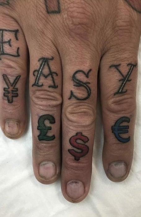 Money Symbol Tattoos (1)
