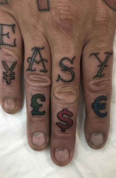 Money Symbol Tattoos (1)