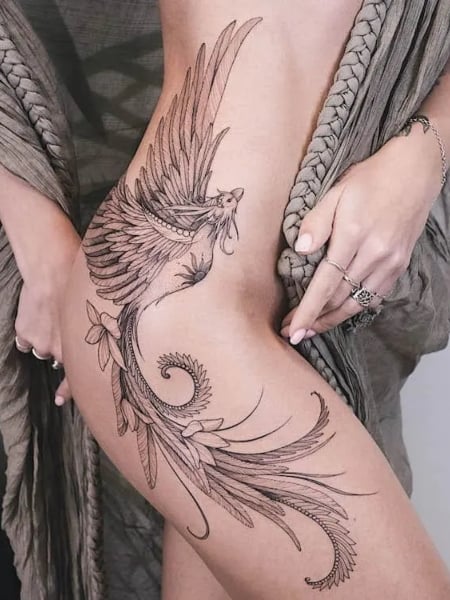 40 Feminine Phoenix Tattoo Ideas for Women  Meaning