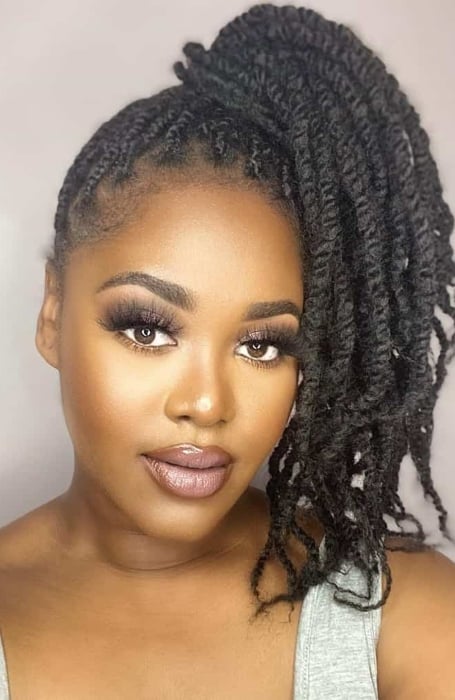 Ponytail Kinky Twists