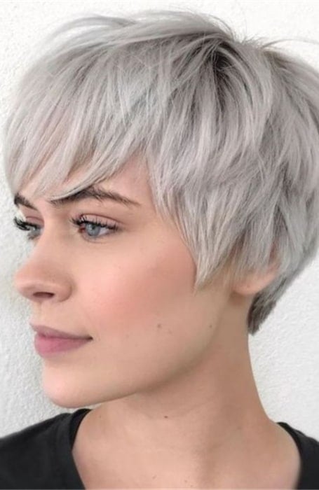 Thick Hair Pixie Bob Haircut